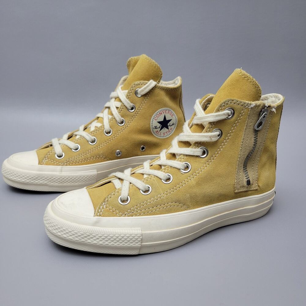 Men 5 US Converse Nigo Boxed Addict Chuck Taylor Suede Sneakers High Top Vibram